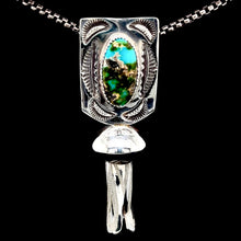 Load image into Gallery viewer, Squash Blossom Pendant Necklace