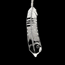 Load image into Gallery viewer, Nightfeather Pendant with Spinel