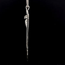 Load image into Gallery viewer, Nightfeather Pendant with Spinel