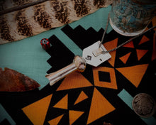 Load image into Gallery viewer, Squash Blossom Rattle Necklace