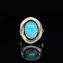 Load image into Gallery viewer, Turquoise Moon Ring

