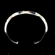 Load image into Gallery viewer, Tribal Crescent Cuff | Diamond Point
