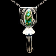 Load image into Gallery viewer, Squash Blossom Pendant Necklace

