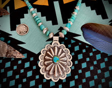 Load image into Gallery viewer, Blue Prairie Sage Necklace
