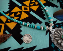 Load image into Gallery viewer, Blue Prairie Sage Necklace
