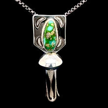 Load and play video in Gallery viewer, Squash Blossom Pendant Necklace
