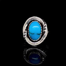 Load and play video in Gallery viewer, Turquoise Moon Ring
